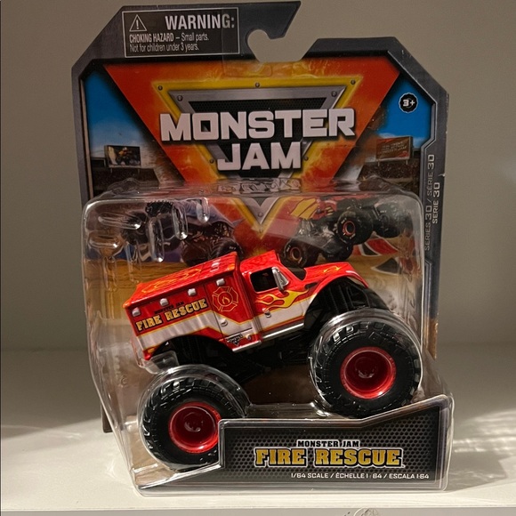Monster Jam - Fire Rescue 2023 Series 30 / 1:64 Scale VHTF